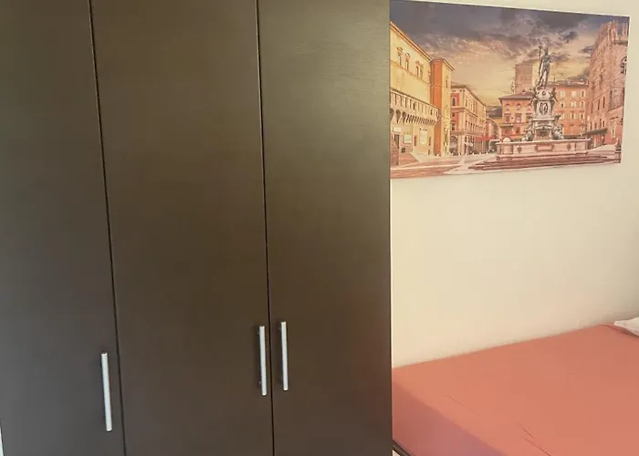 Lägenhet Stop&go Station House Self Check-in 24-24 City-fiera Bologna